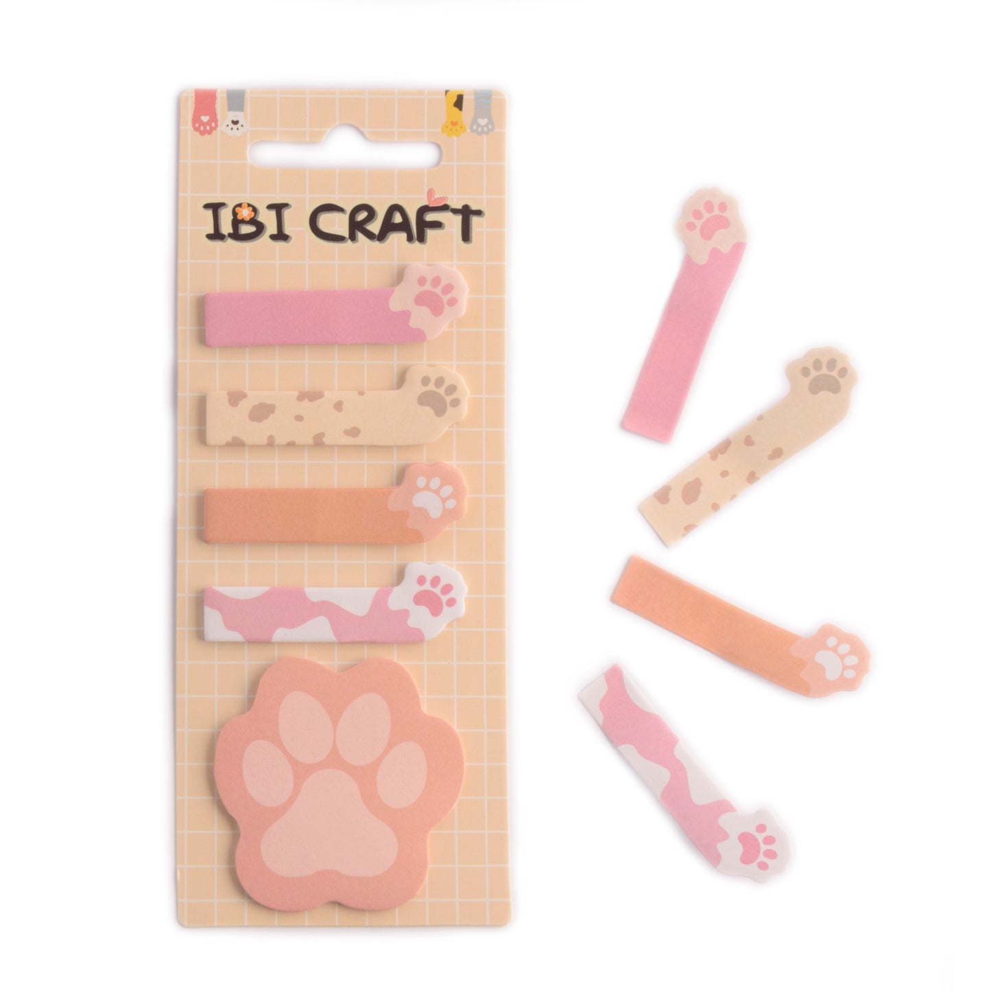 Notas adhesivas Ibi Craft "Paw"