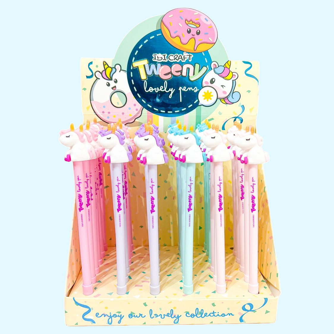 Bolígrafo Ibi Craft borrable "Unicornio"