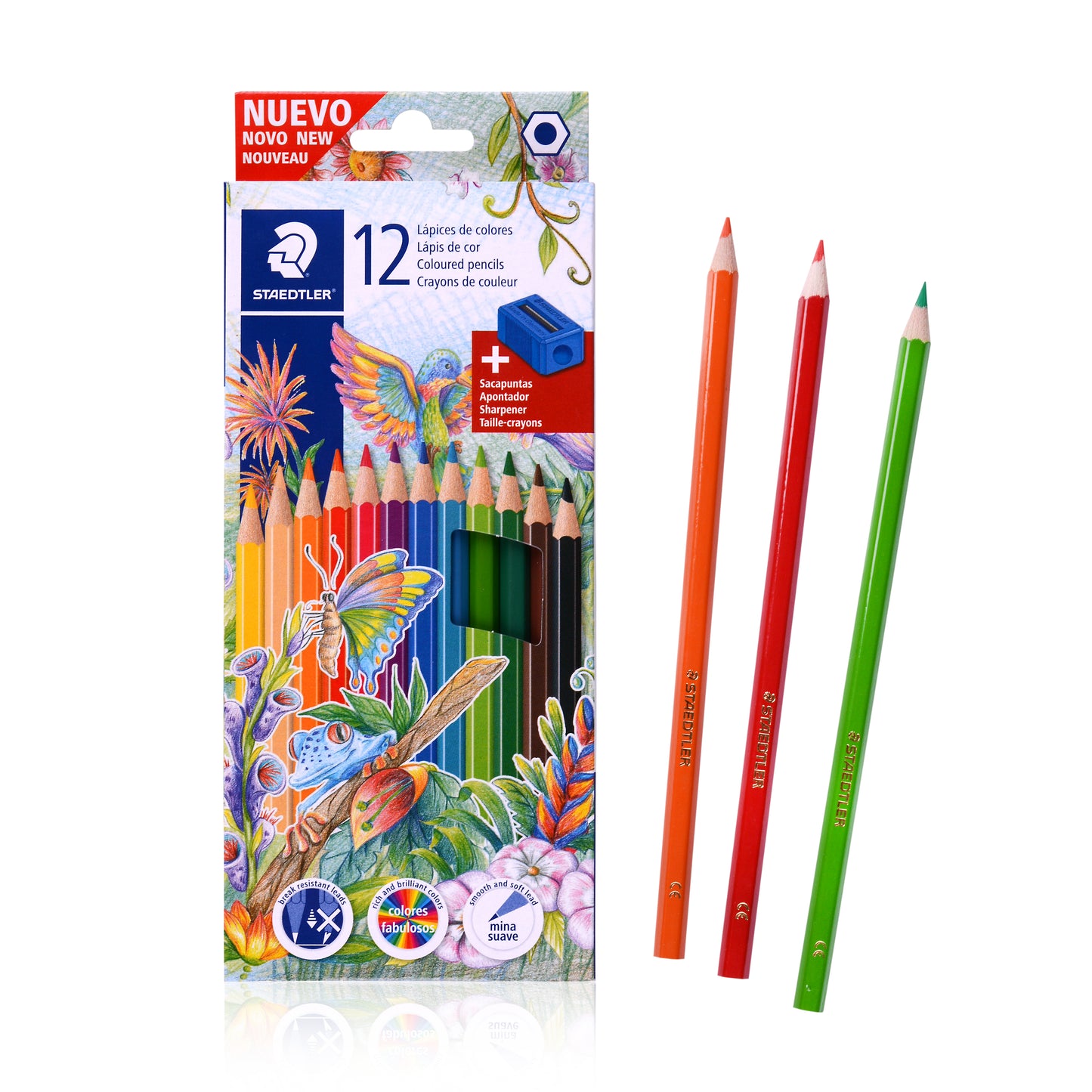 Lápices de colores Staedtler x 12