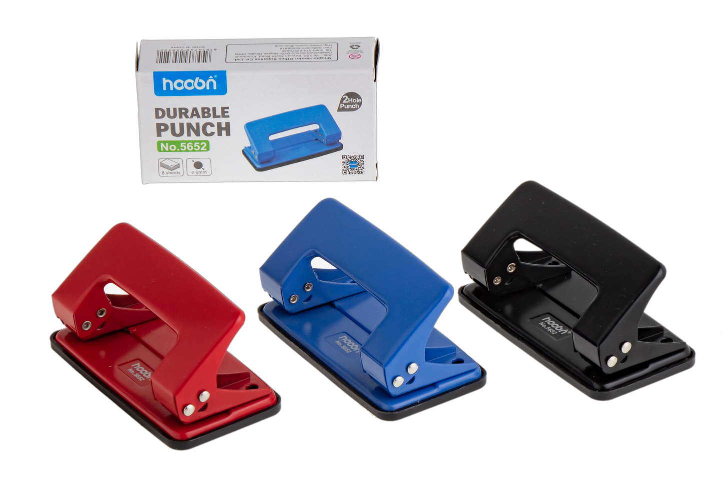 Perforadora Hoobn 5652 para 8 hojas