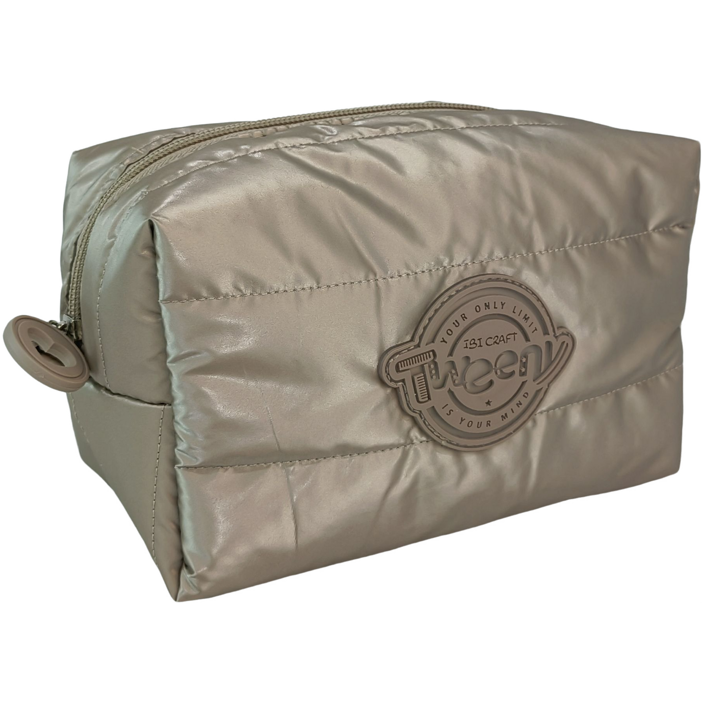 Cartuchera Ibi Craft Tweeny en tela brillante