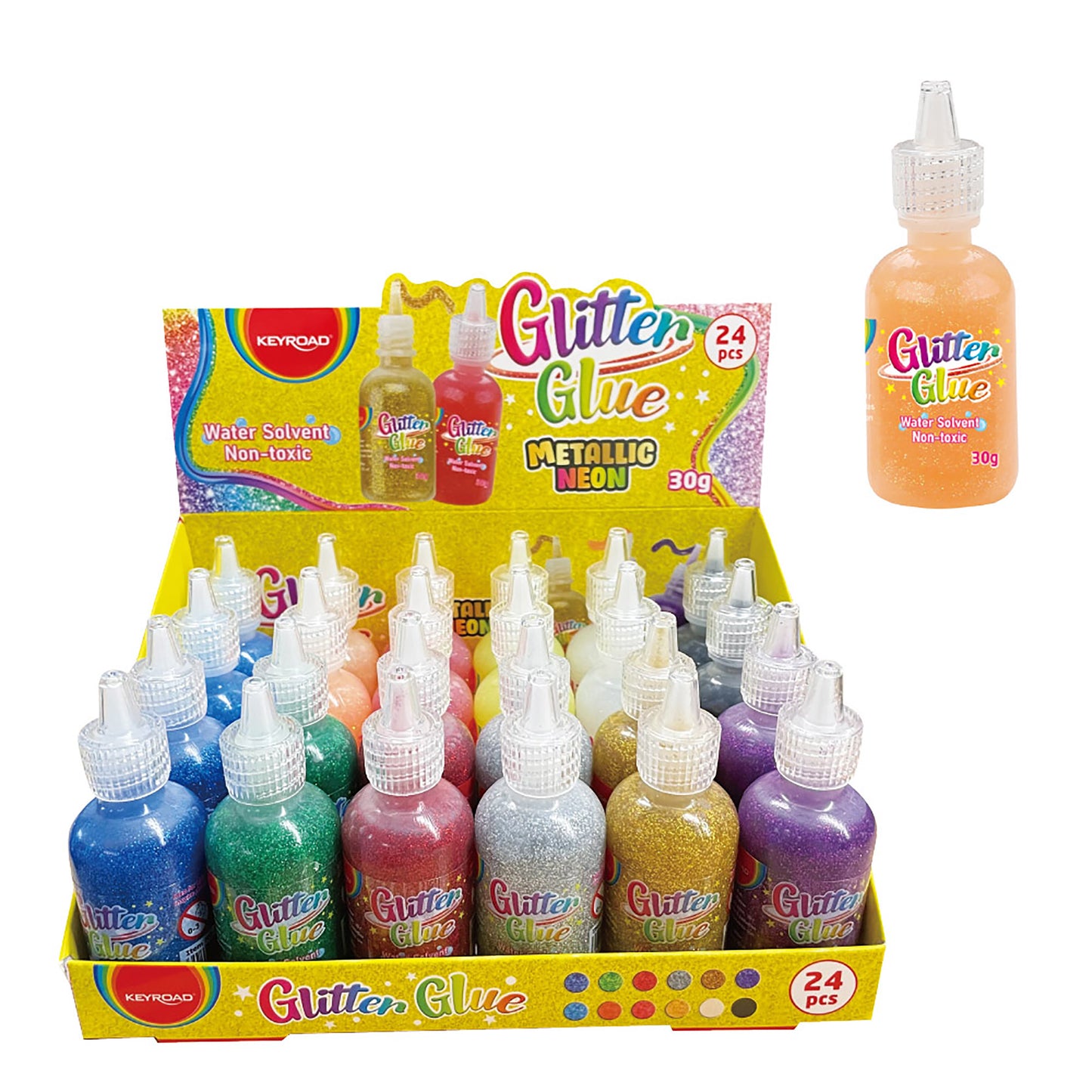 Adhesivo con glitter Keyroad