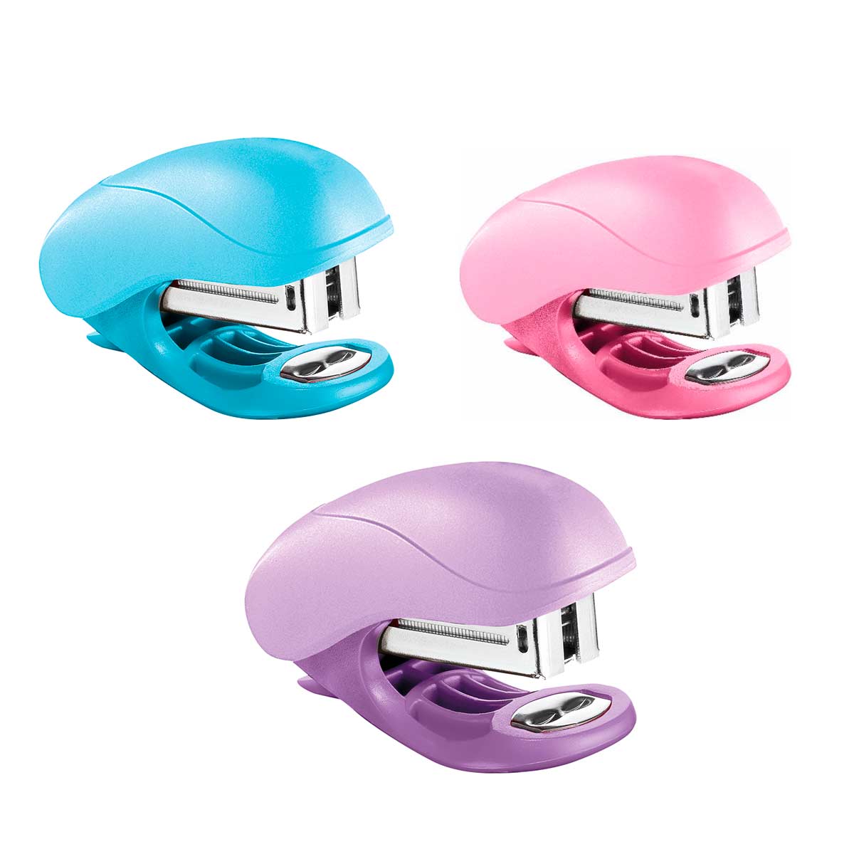 Abrochadora Maped Vivo Pastel