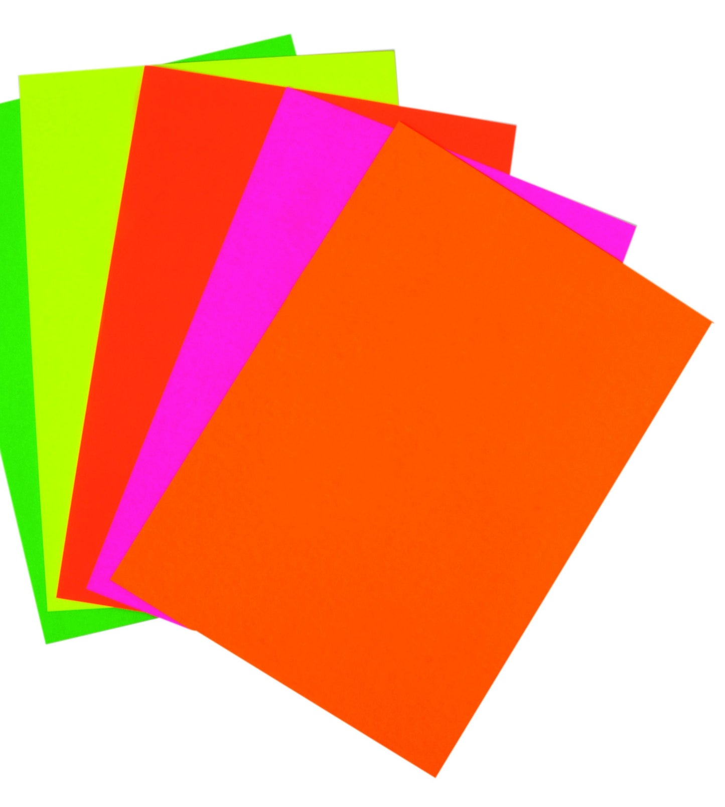 Papel de Colores Flúo A4 x 100 hojas