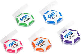 Goma Doms de Borrar Hexagonal en Cajita plástica