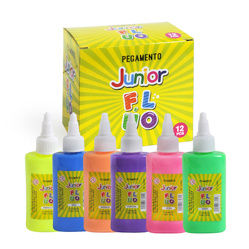 Cola vinílica junior color fluo 60g