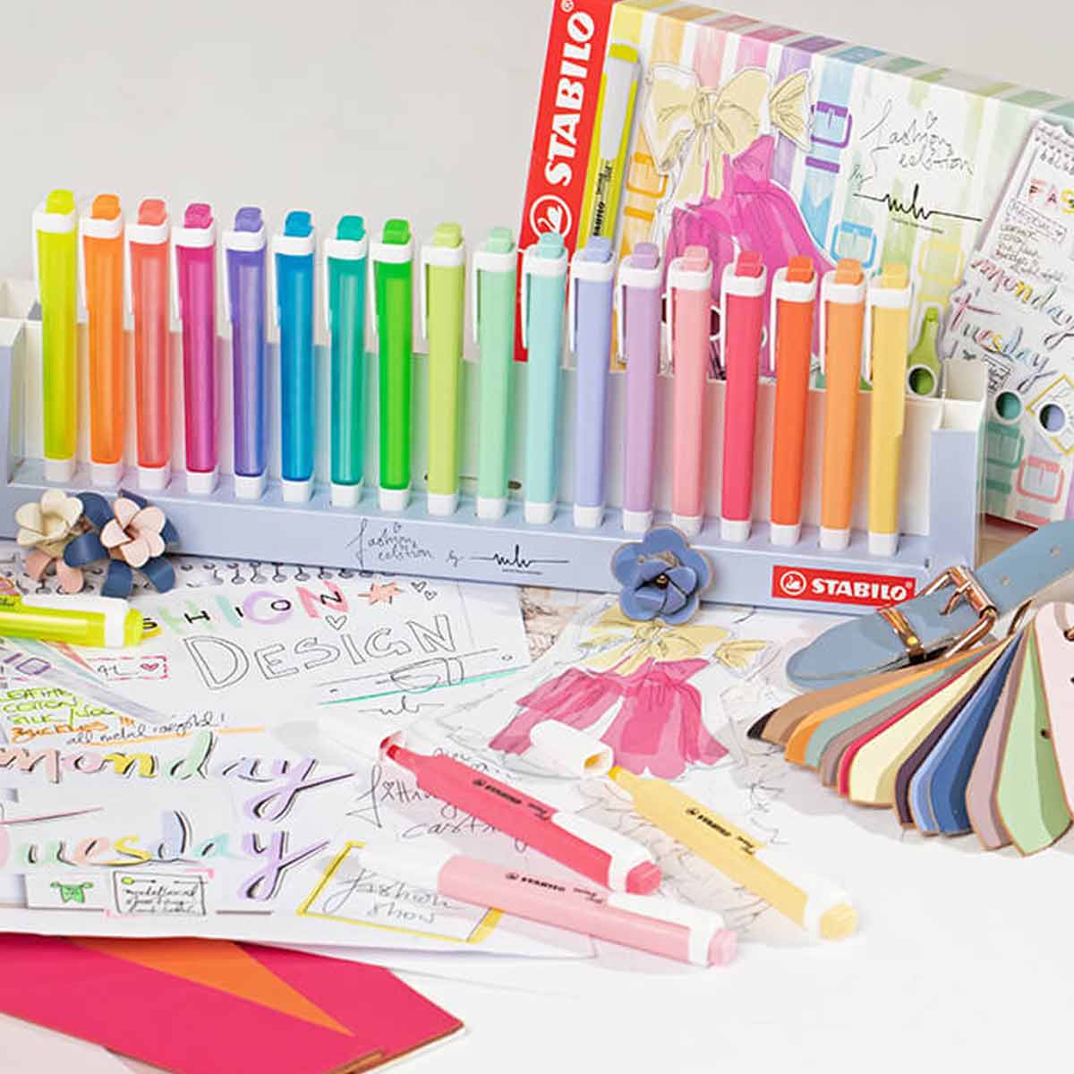 Destacador Stabilo Swing Cool Deskset x 18