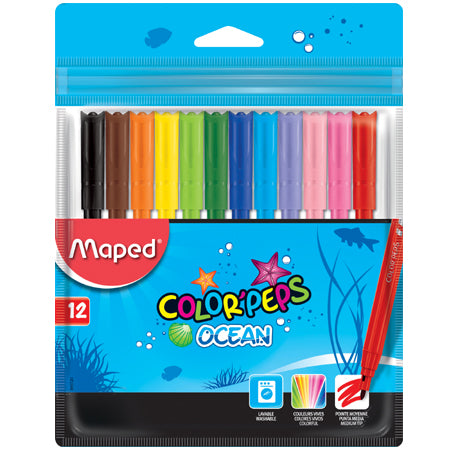 Marcadores Maped Ocean x 12
