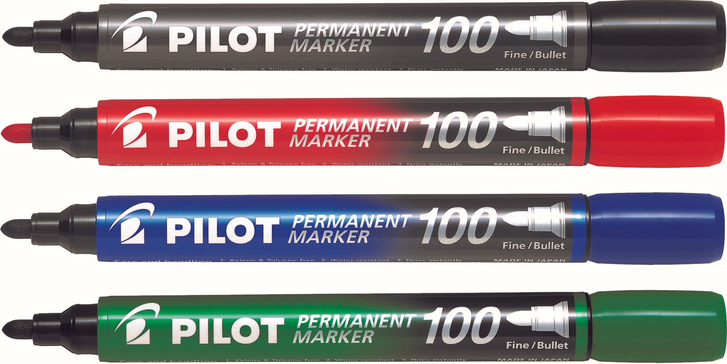 Marcador permanente Pilot punta redonda SCA 100