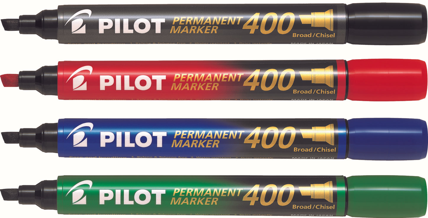 Marcador permanente Pilot punta biselada SCA 400