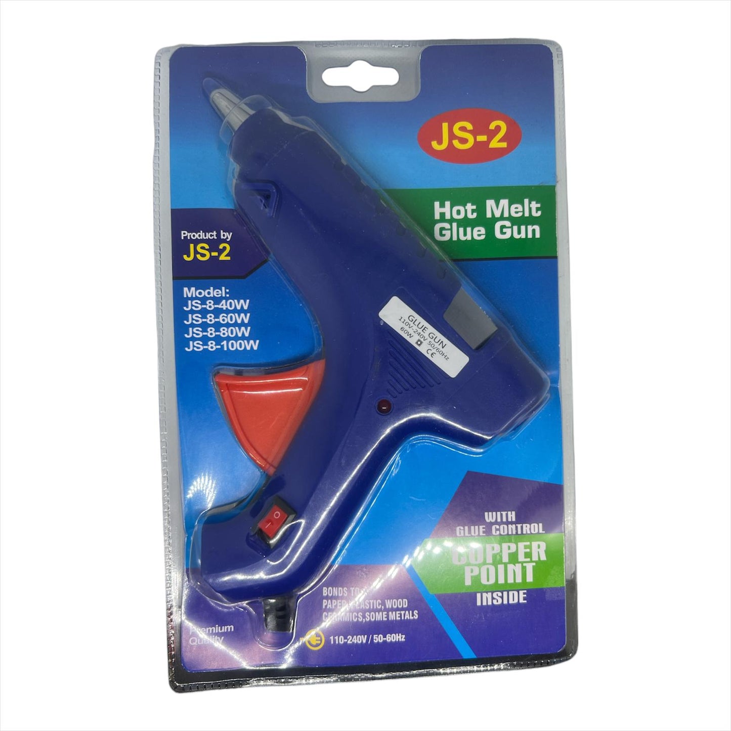 Pistola de silicona para barra grande