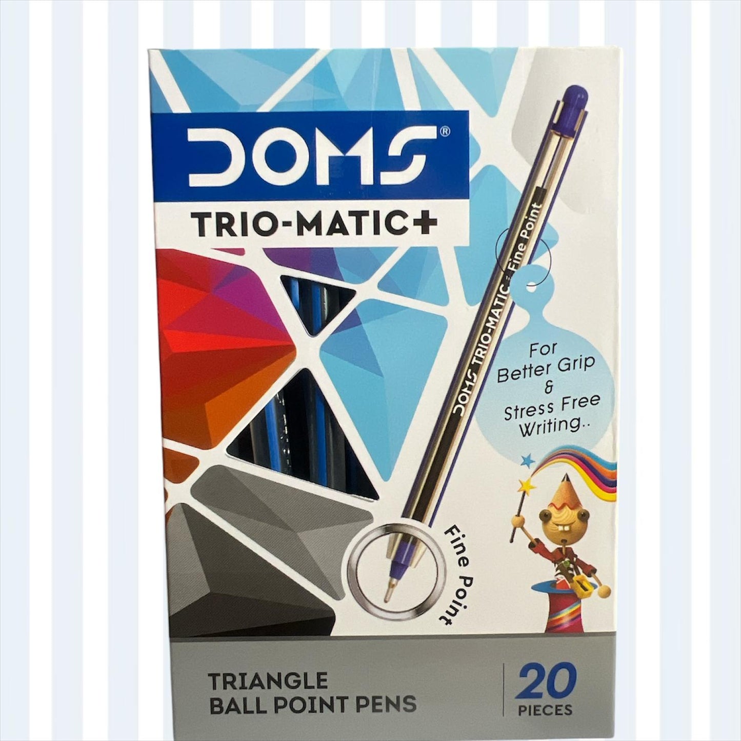 Boligrafo Doms Trio-Matic x 20 unidades