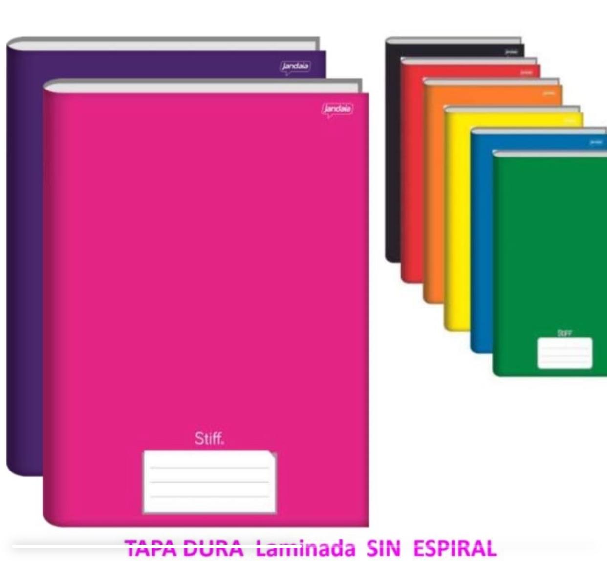 Cuadernola Tapa Dura Cosida ( Sin Espiral)