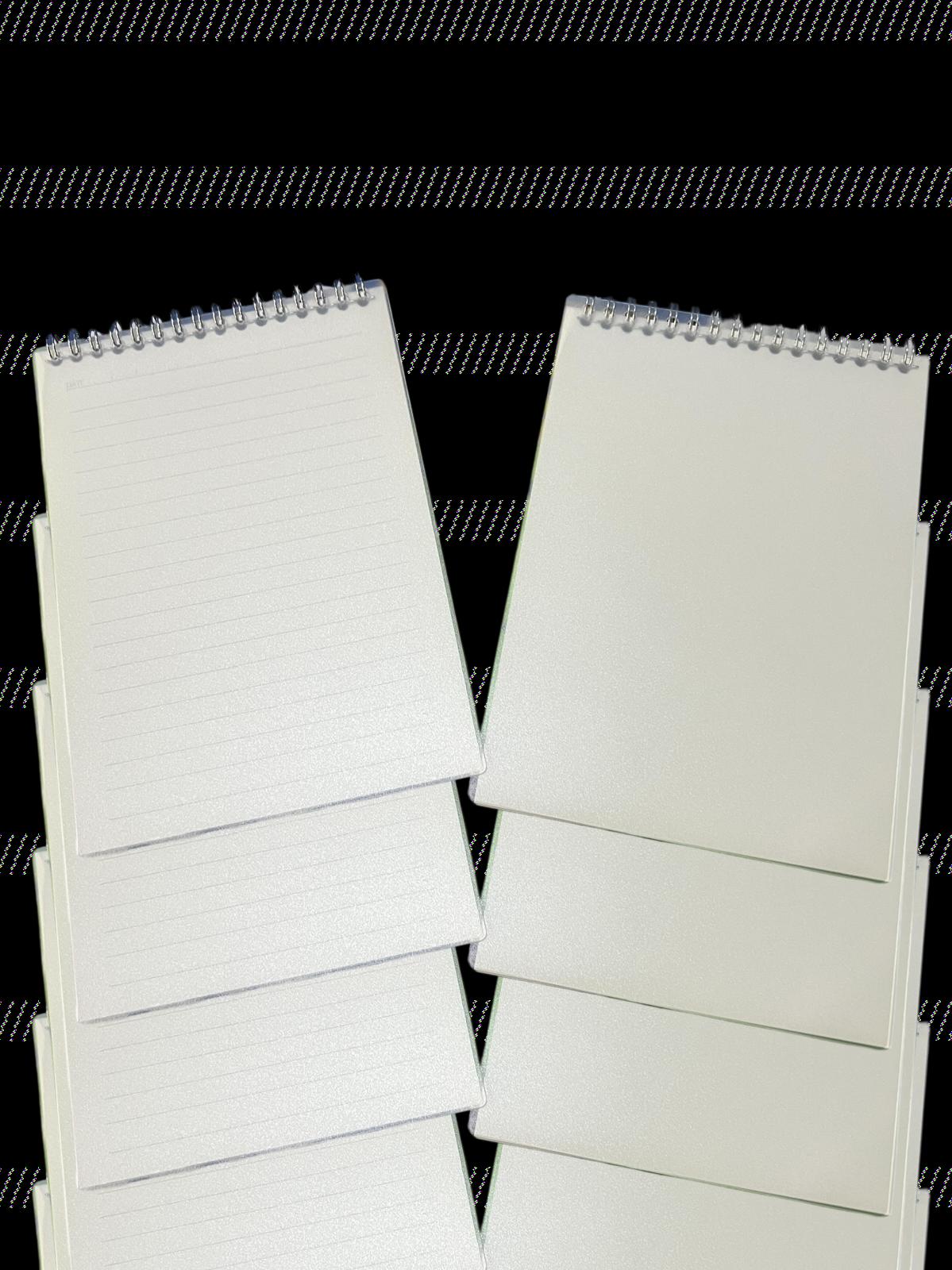 Block A5 Rayado o Liso con Espiral