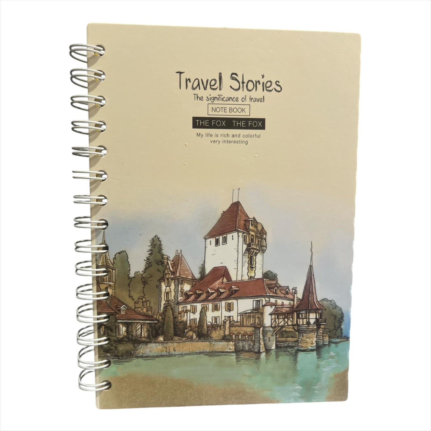 Cuaderno Travel Stories 110 hojas Tapa Dura