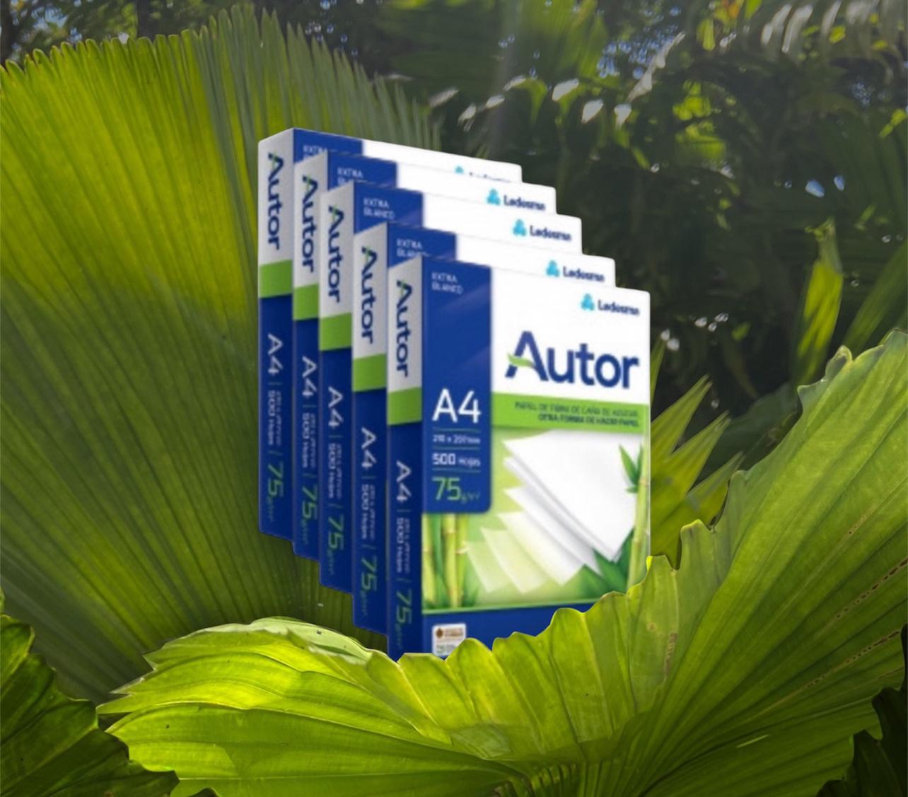 Papel Formato A4 Autor o Nat x 500 hojas