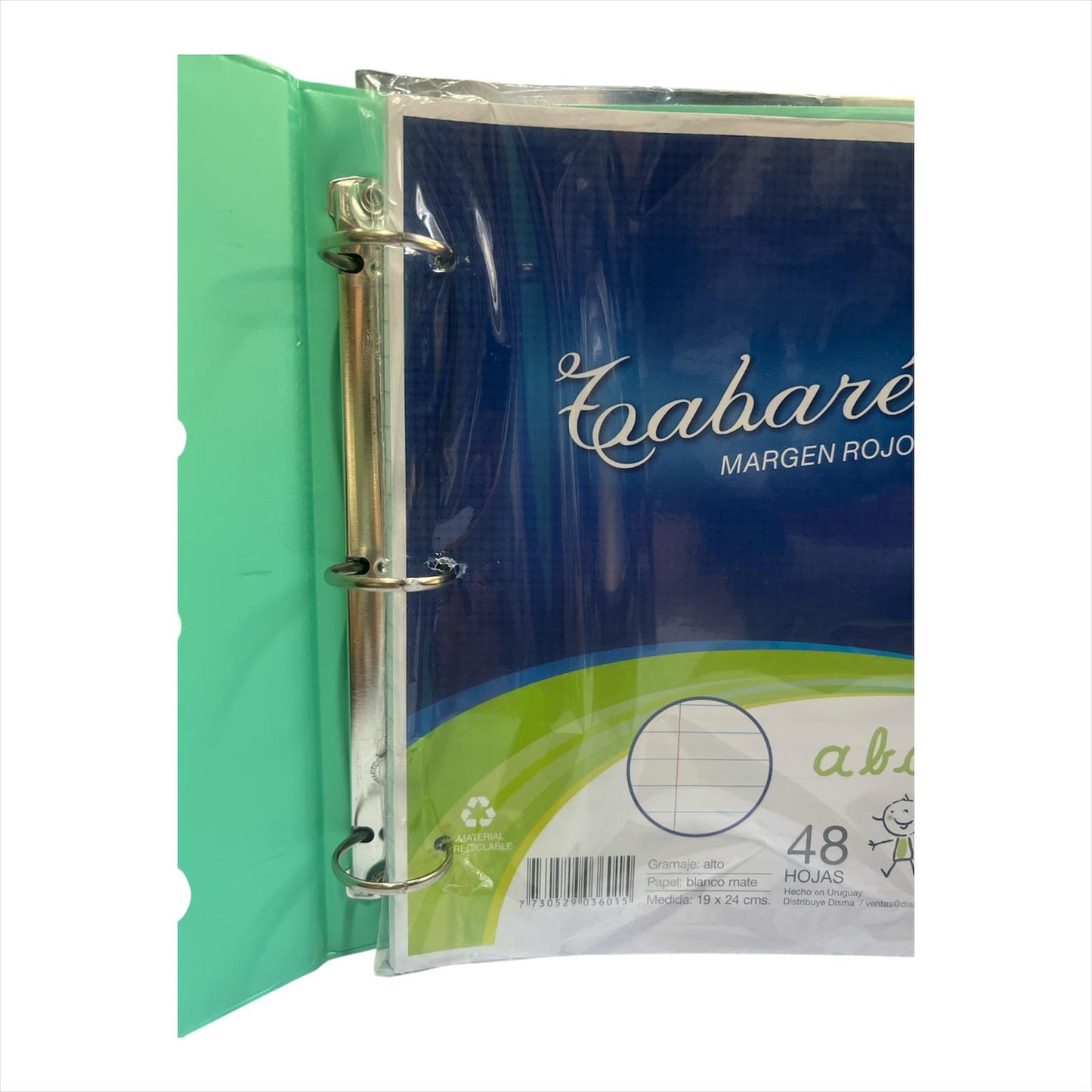 Carpeta Escolar con tres anillos