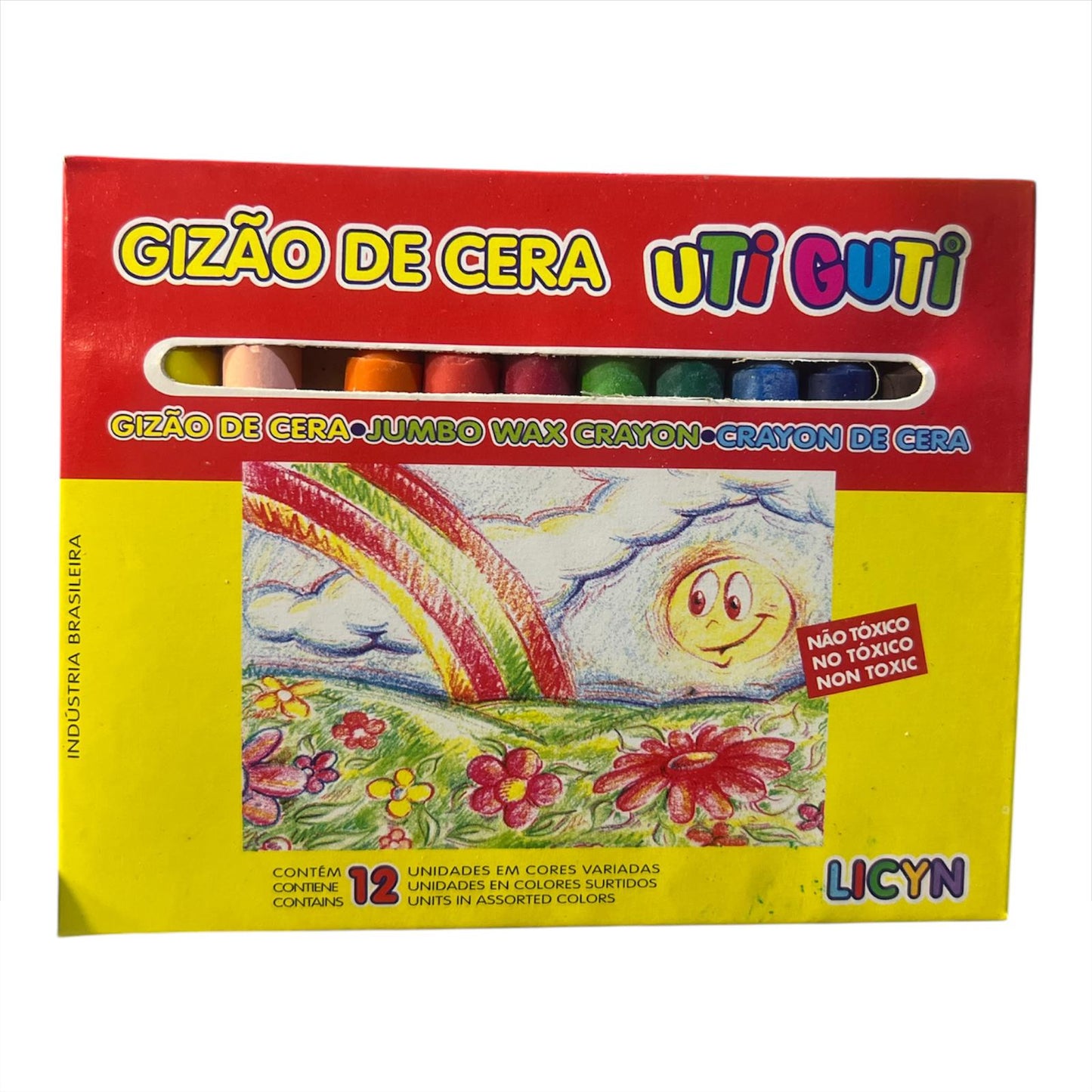 Crayolas Gruesas Utti Gutti x 12