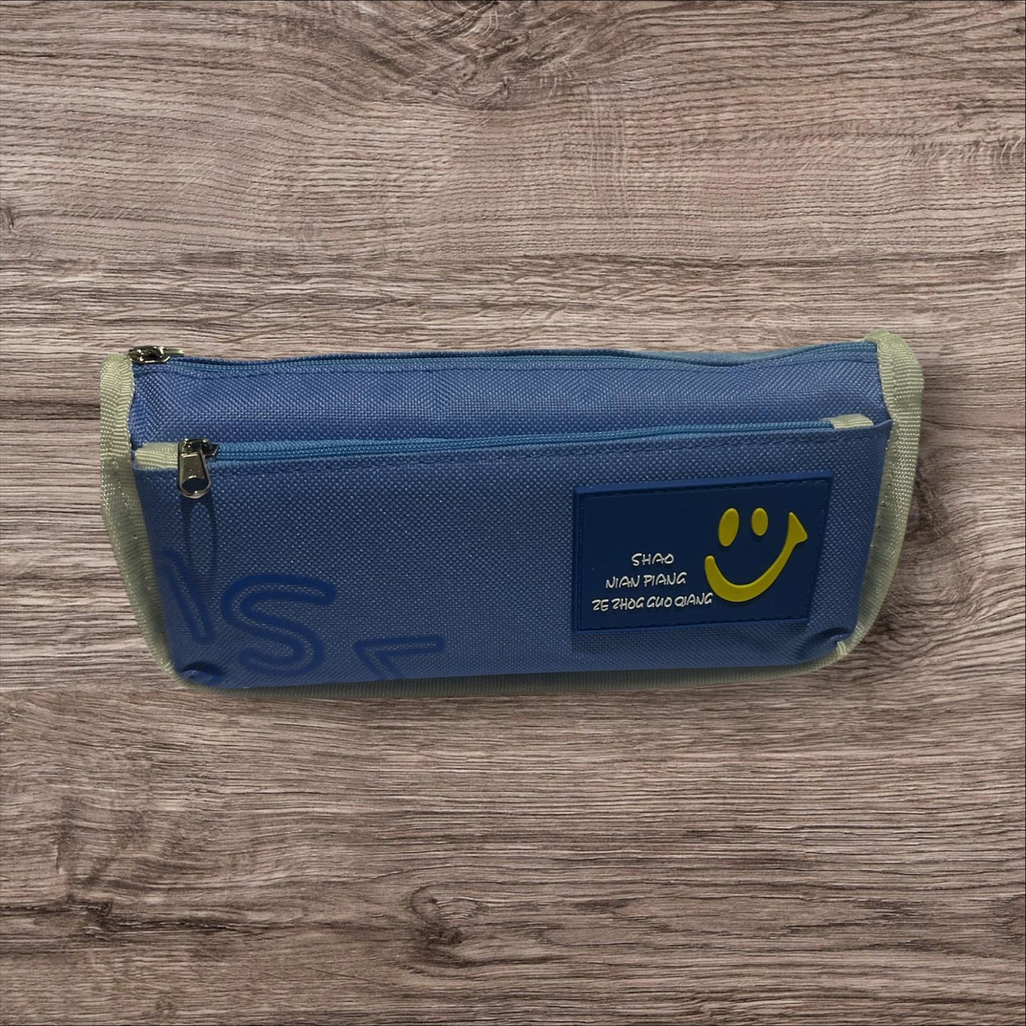 Cartuchera de Tela con dos Cierres