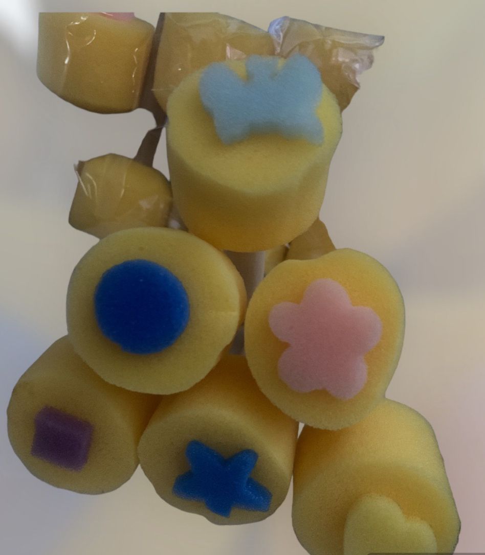 Ponceador "Minion" o con formas de espuma