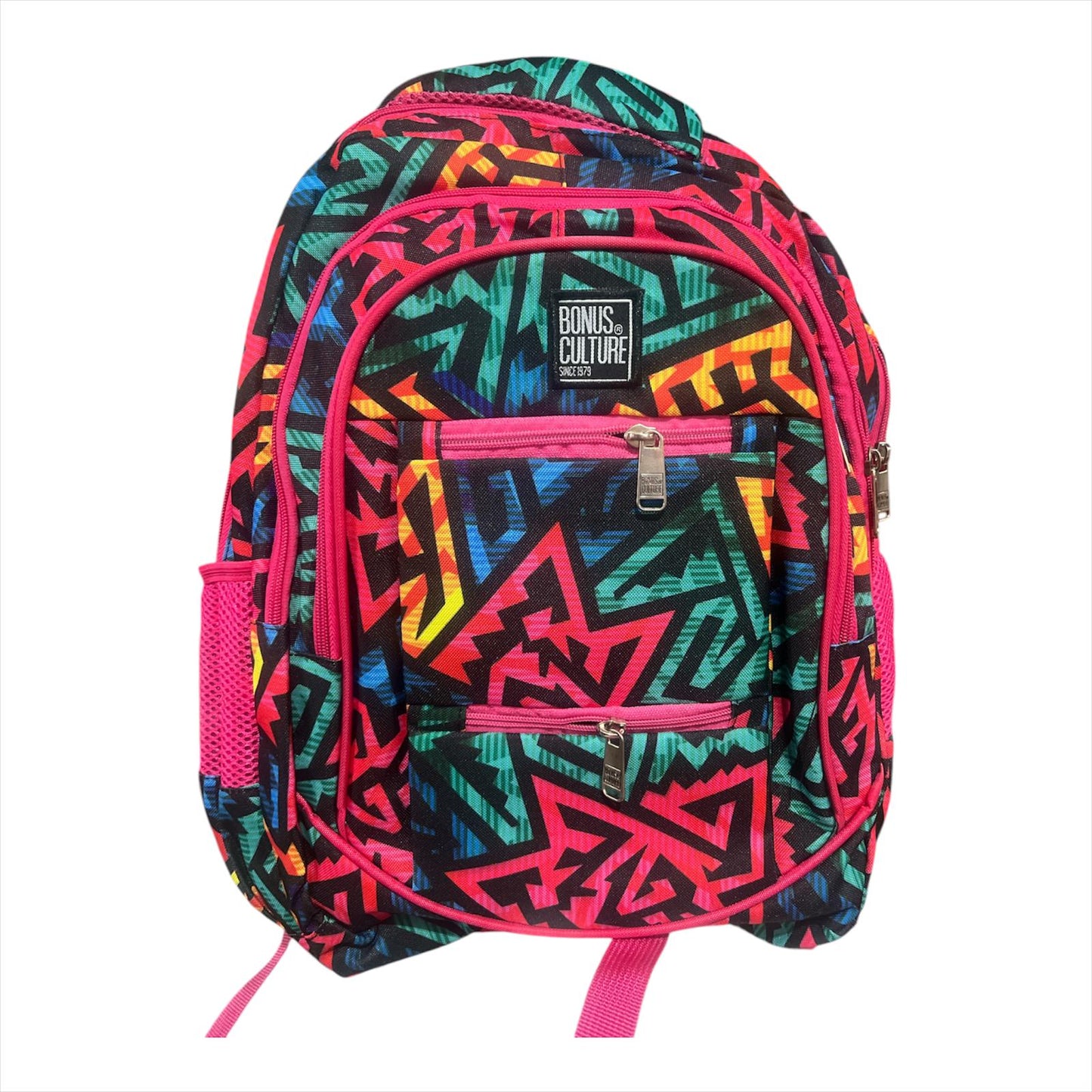 Mochila Bonus Culture 3 Reparticiones y 2 bolsillos delanteros