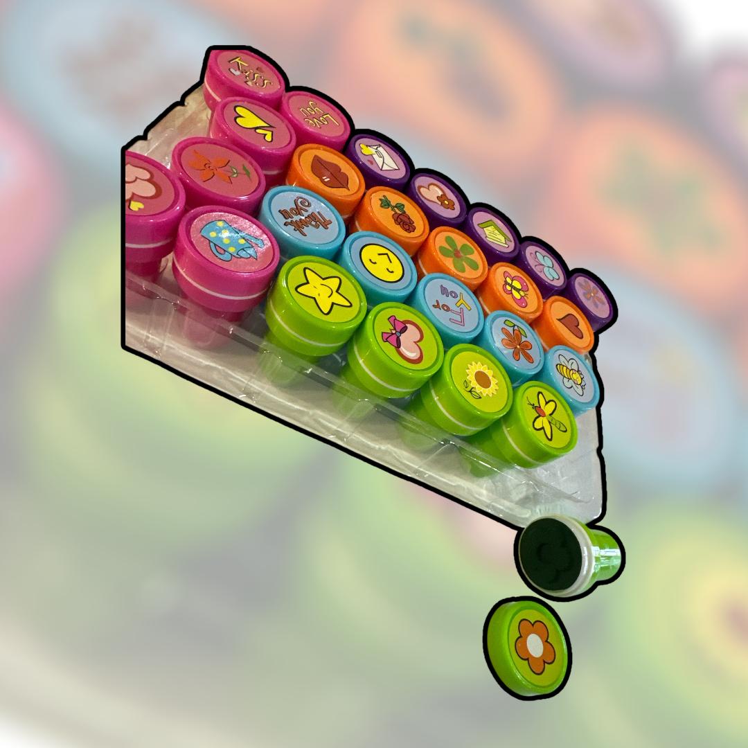 Sellos con diseños infantiles