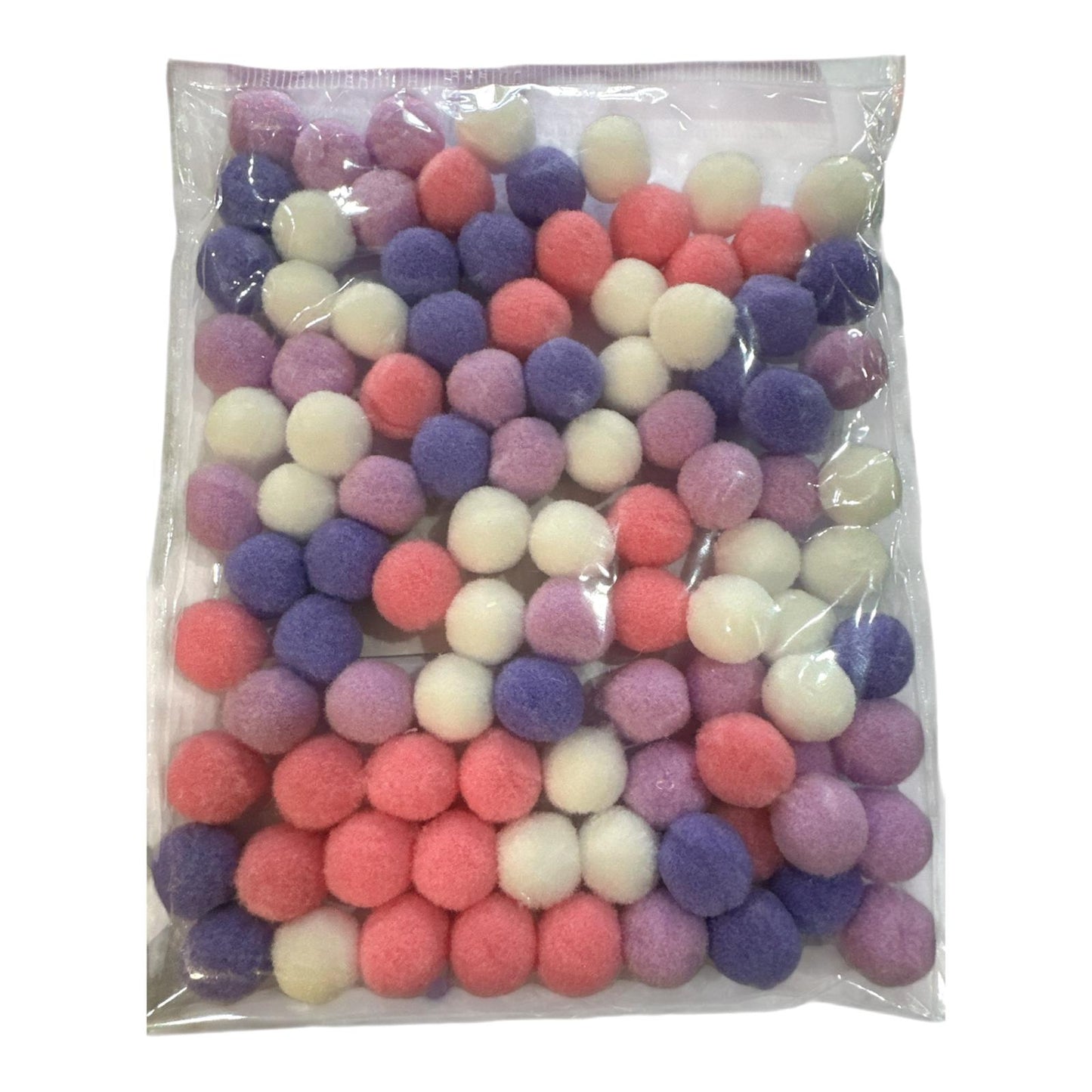 Pompones Colores Pastel 2cm x 100