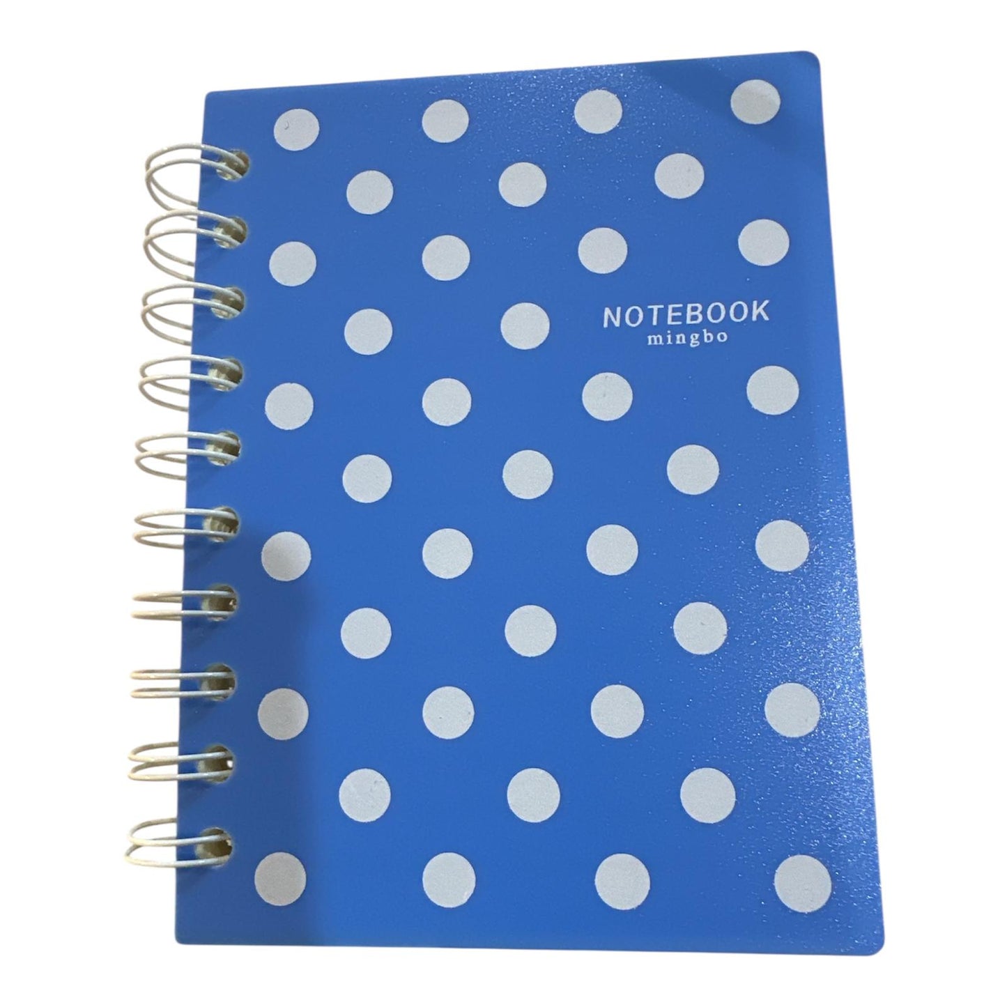 Libreta con espiral tapa Pvc 10.5 x 14.5cm