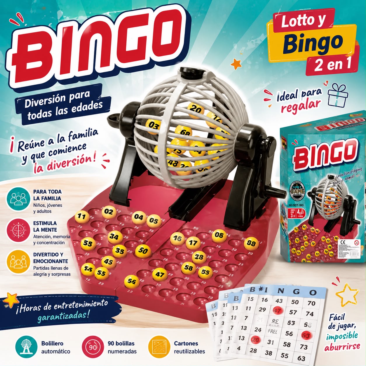 Bingo con Bolillero