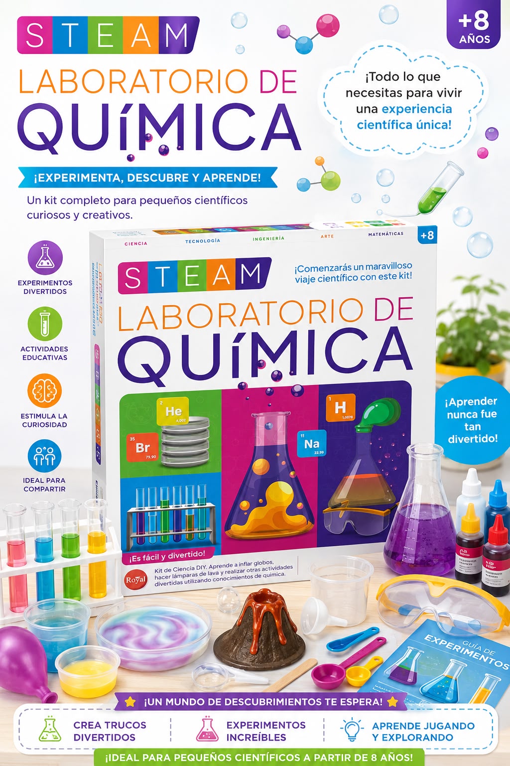 Juego de Quimica ideal para mayores de 8 años