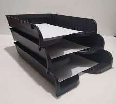 Bandeja Plástica A4 Apilable por Unidad