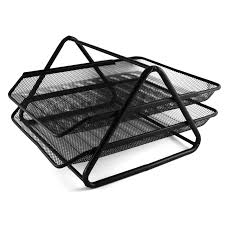 Bandeja de Metal Calado Doble