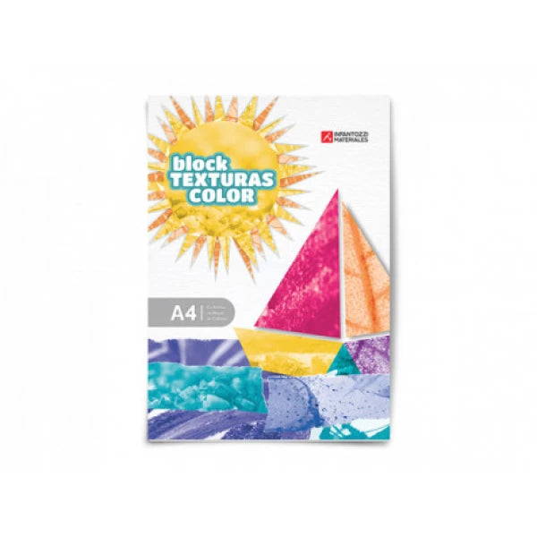 Block de cartulina color Texturas