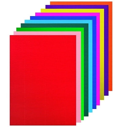 Cartón Corrugado 50 x 70 de colores