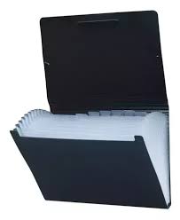Carpeta Clasificadora Formato Oficio con 12 Reparticiones