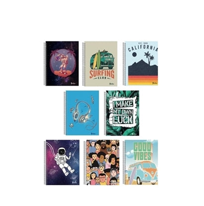 Cuaderno con Espiral de 48 hojas