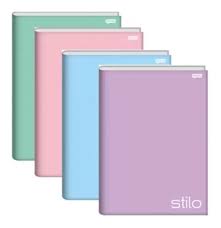 Cuadernola Tapa Dura sin espiral Colores Pastel