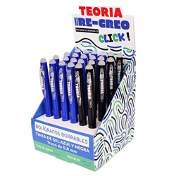 Bolígrafo Teoría Borrable Retráctil