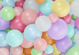 Globos de colores 12" x paq. 50