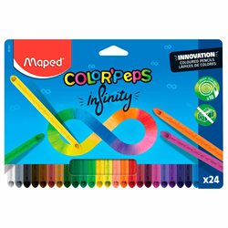 Lápices de colores Maped Infinity x 24