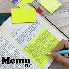 Notas Adhesivas Transparentes 7,5 x 7,5