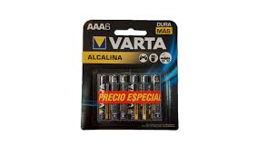 Pila Varta AAA paquete x 6