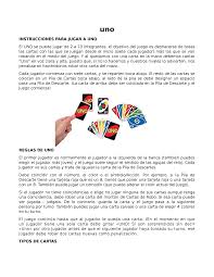 Juego de Cartas UNO