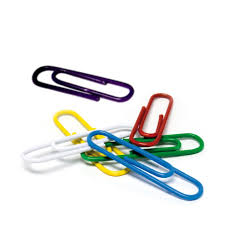 Clips, sujetadores, bandas elásticas, alfileres, chinches