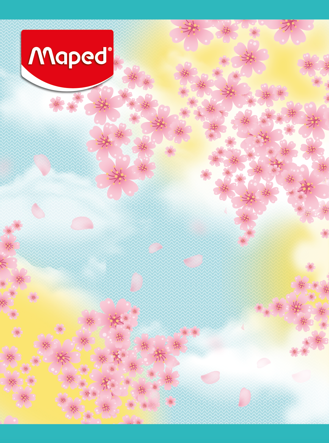 Cuaderno Maped liso de 48 hojas