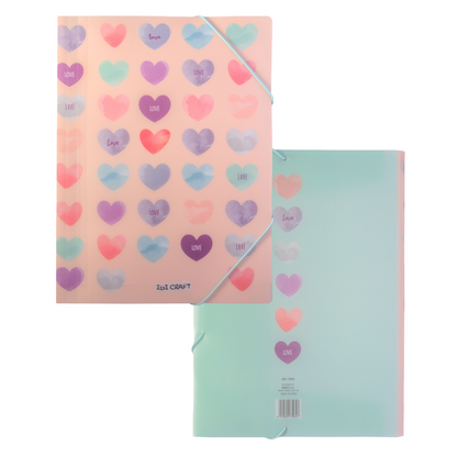 Carpeta Ibi Craft A4 pvc con elástico