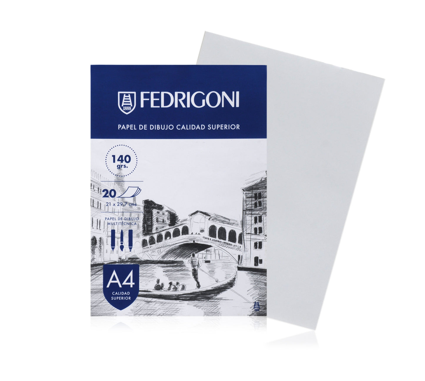 Block de dibujo Fedrigoni A4