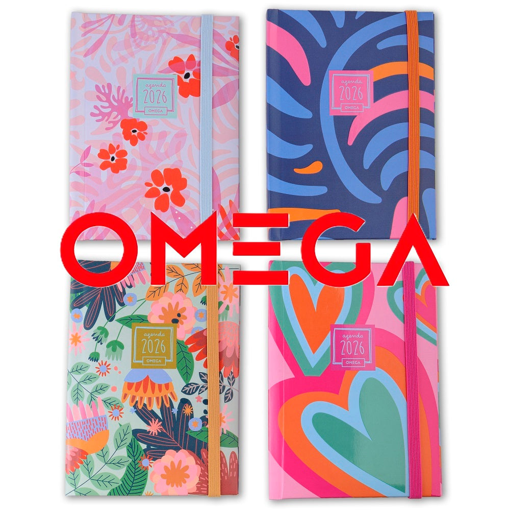 Agenda Omega Design A6 Día a Día