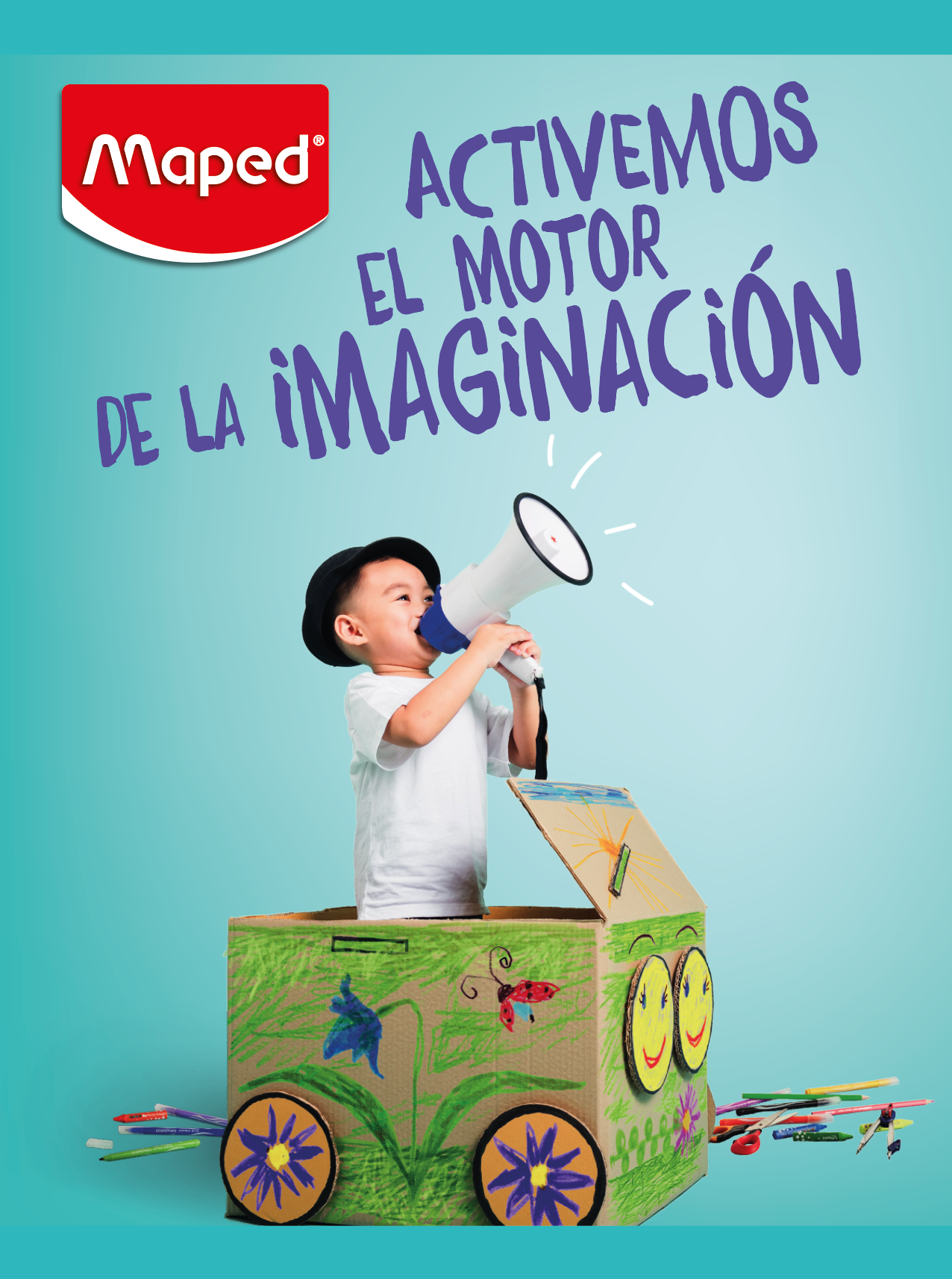 Cuaderno Maped liso de 48 hojas