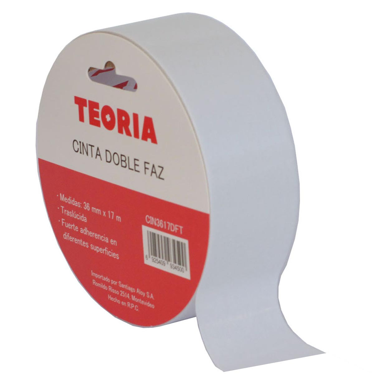 Cinta adhesiva Teoria doble faz 36mm